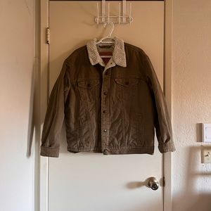Levi’s Canvas Type III Sherpa Trucker Jacket